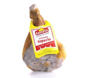 PROSCIUTTO TOPAZIO DEI CASTELLI ROMANI CON OSSO