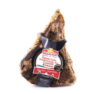 GUANCIALE TRADIZIONALE DEI CASTELLI ROMANI AFFUMICATO